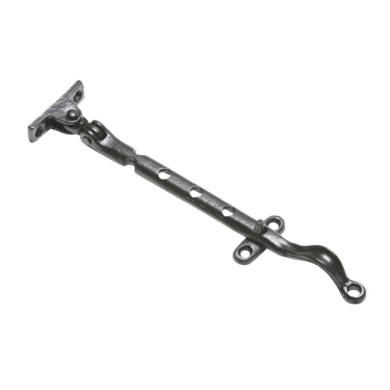 Kirkpatrick 504 Casement Stay (10 inch) - Smooth Black